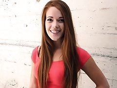 Cute Young Pygmy Teen Redhead Picked Up And POV Fucked