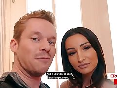 Beautiful ALYSSIA KENT seduces her fan & and lets him leman her bald pussy every uniformly he likes! (German) → WHOLE VIDEO of FREE on alyssia.erotik.com
