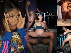 Sheila Ortega gets pounded in the street by 2 strangers to compensate her brother's debts!!!
